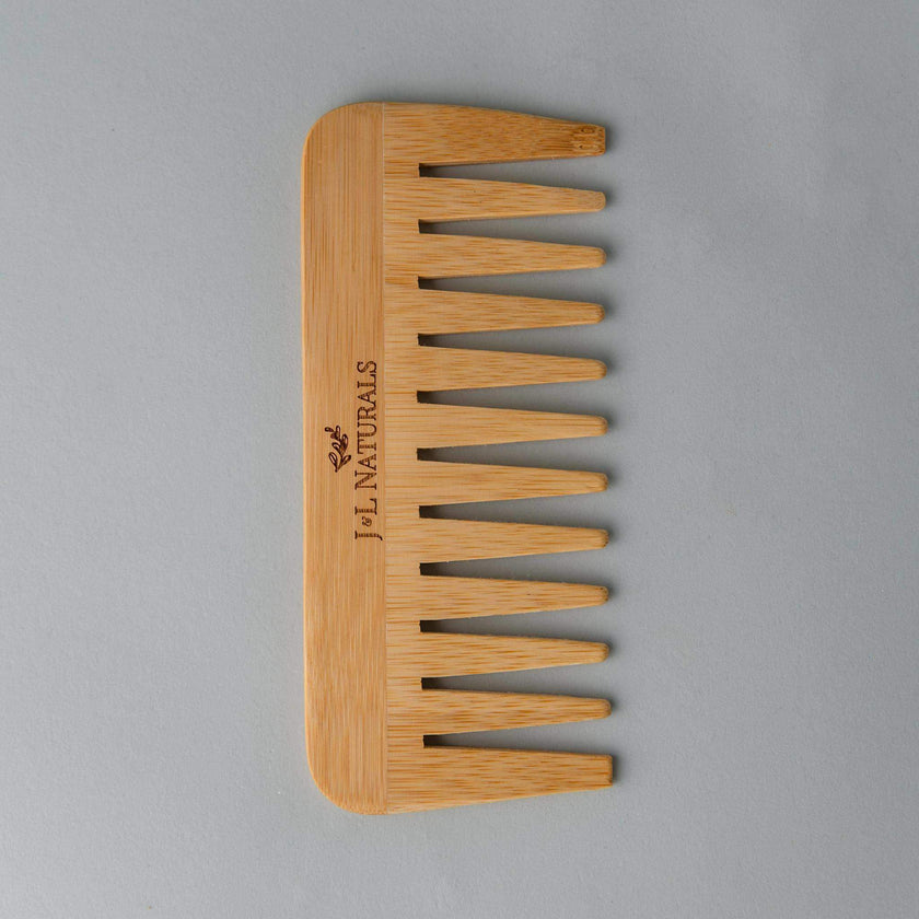 Bamboo Detangling Comb-1