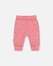 Organic Cotton Evolutive Pant Pink Floral-2