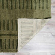 Washable Wool Rug - Green-4