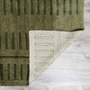 Washable Wool Rug - Green-4