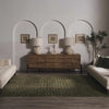 Washable Wool Rug - Green-2