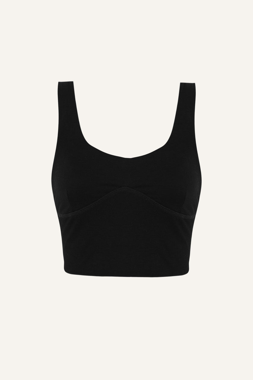 Women's Seacell Sports Bra - Black-0