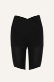 Women's Seacell Sports Shorts - Black-0