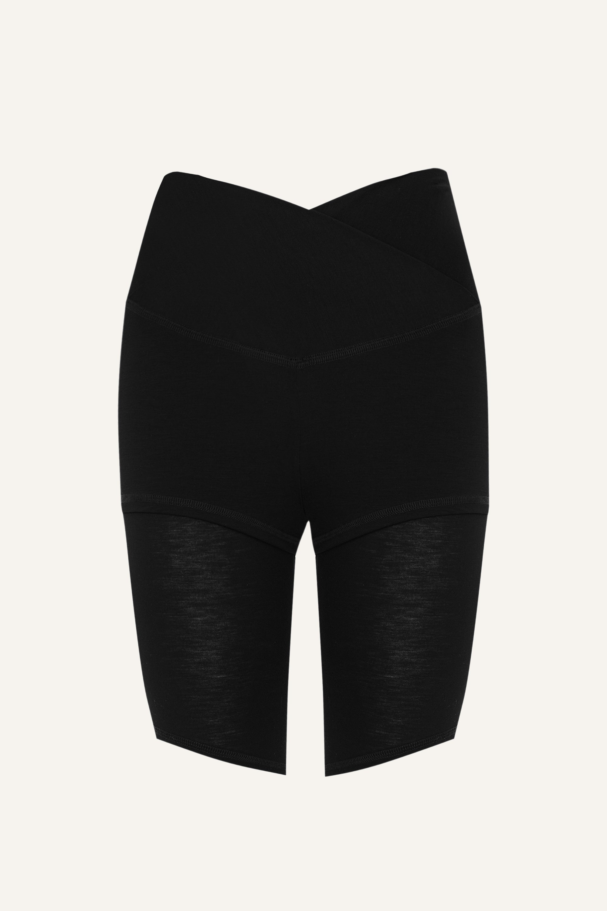 Women's Seacell Sports Shorts - Black-0