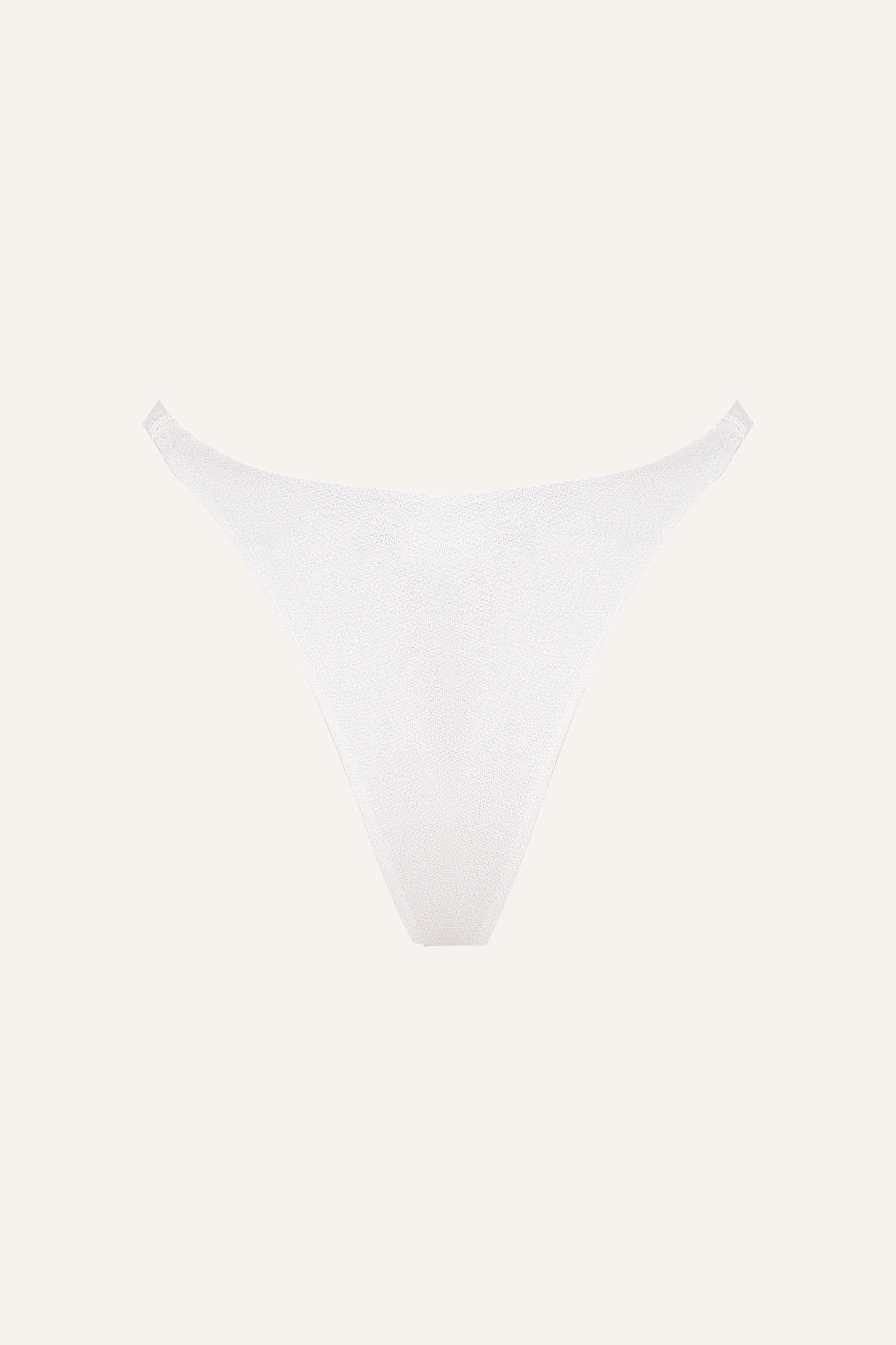 Silk Brazilian Briefs – White-2