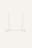 Silk Front-Open Bra – White-2