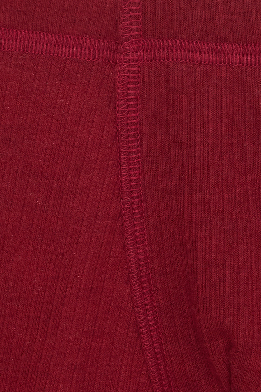 Lyocell-Wool Kids Boxers - Red-2