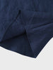 Linen Slip Skirt-Navy