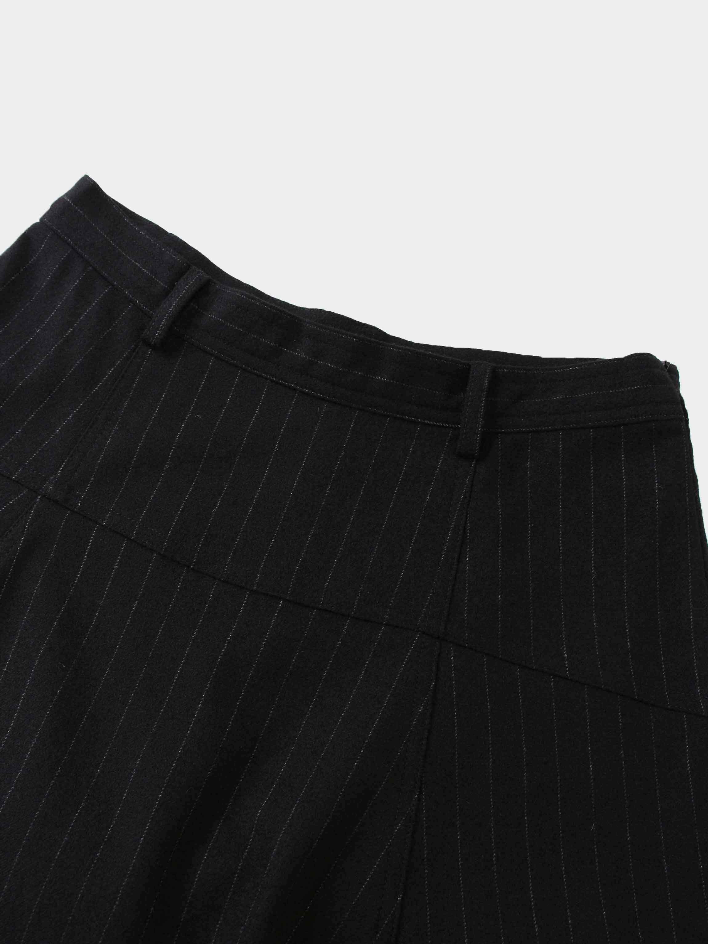 Wool Blend Yoke Skirt 37