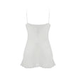100% Pure Silk Camisole Top in White-4