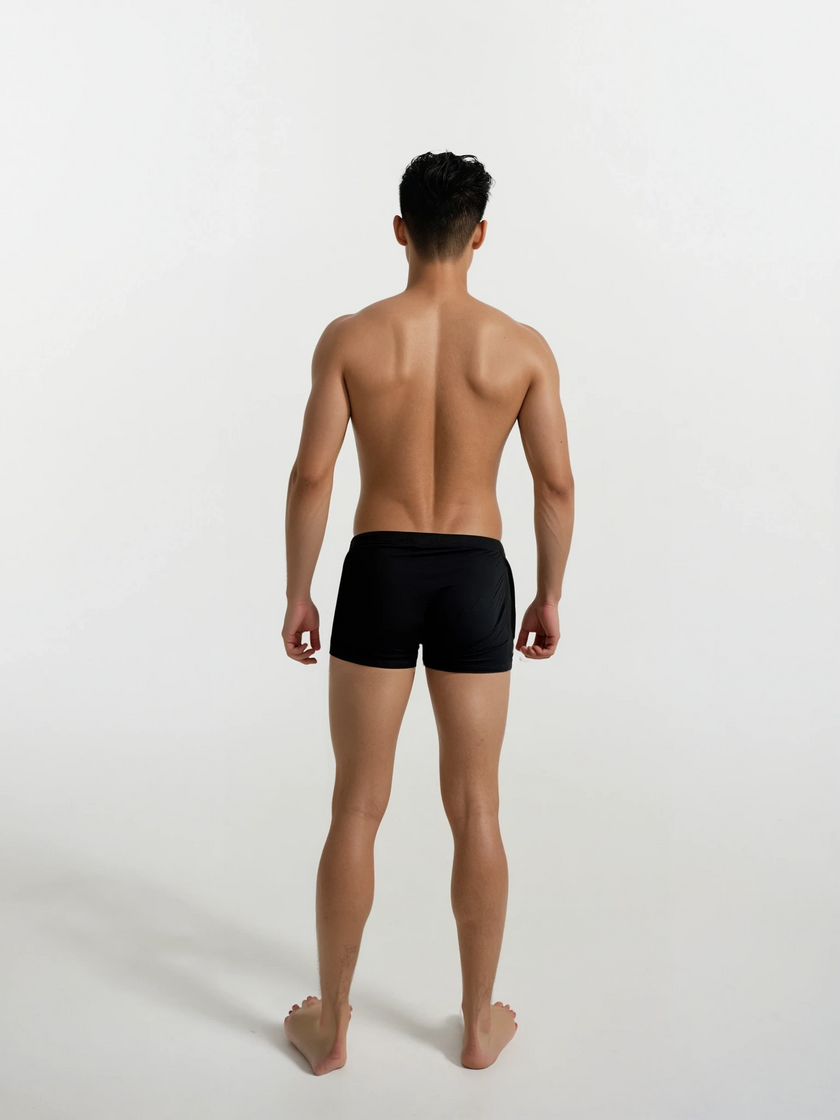 Merino Wool Boxers – Black-2