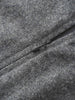Wool Blend Short Panel Skirt-Charcoal Grey-3