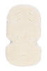 Ivory Natural Sheepskin Stroller Liner-1