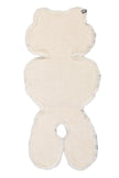 White Natural Sheepskin Car Seat / Stroller Liner-1