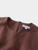 Linen A-Line Slip Dress-Brown