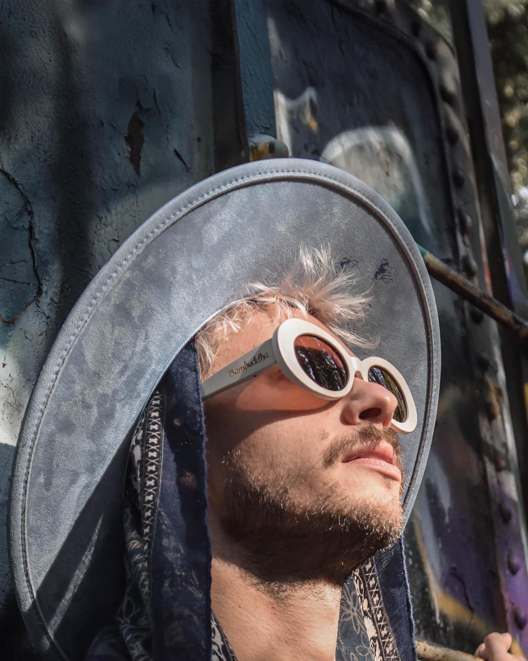 Infinity Retro Black Bamboo Sunglasses | Polarized UV400 Floating Eco-Friendly Shades