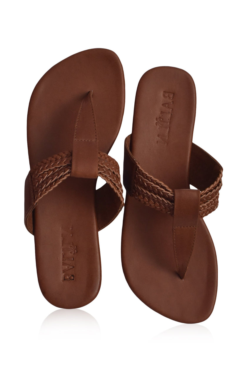 Islander Thong Leather Sandals-5