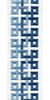 Geometric Embroidered Trim | 10cm Wide | Modern Design for Curtains, Cushions & Crafts | By the Metre