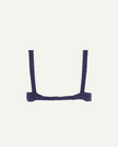 Merino Wool Front-Open Bra – Dark Blue-2