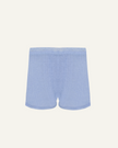 Lyocell-Wool Kids Boxers - Blue-1