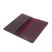 Heritage Buffalo Leather Wallet with Goat Suede Lining-3