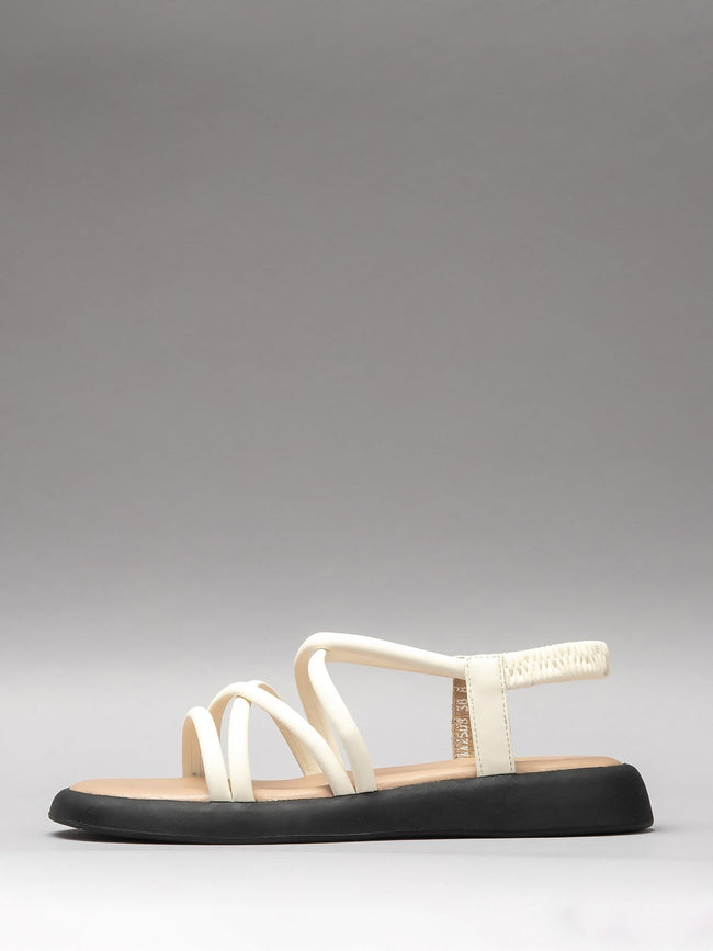 Women's leather sandals-0