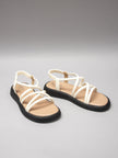 Women's leather sandals-1