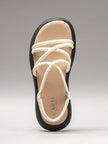 Women's leather sandals-3