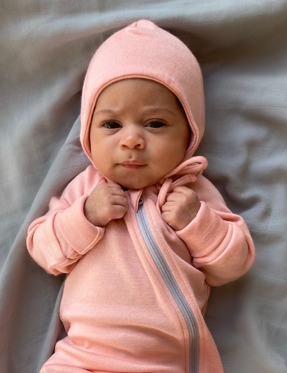 Silk Wool Baby Hat LOKY-0