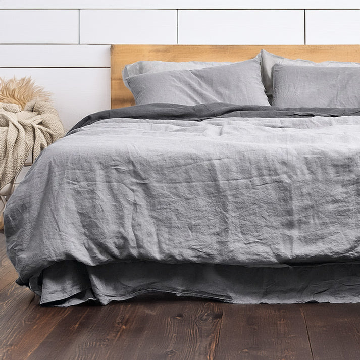 Linen Cotton Duvet Cover Sets-12