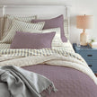 Diamond stitch -Linen Cotton Quilt Sets-5