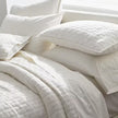 Diamond stitch - Pure Linen Quilt Sets-1