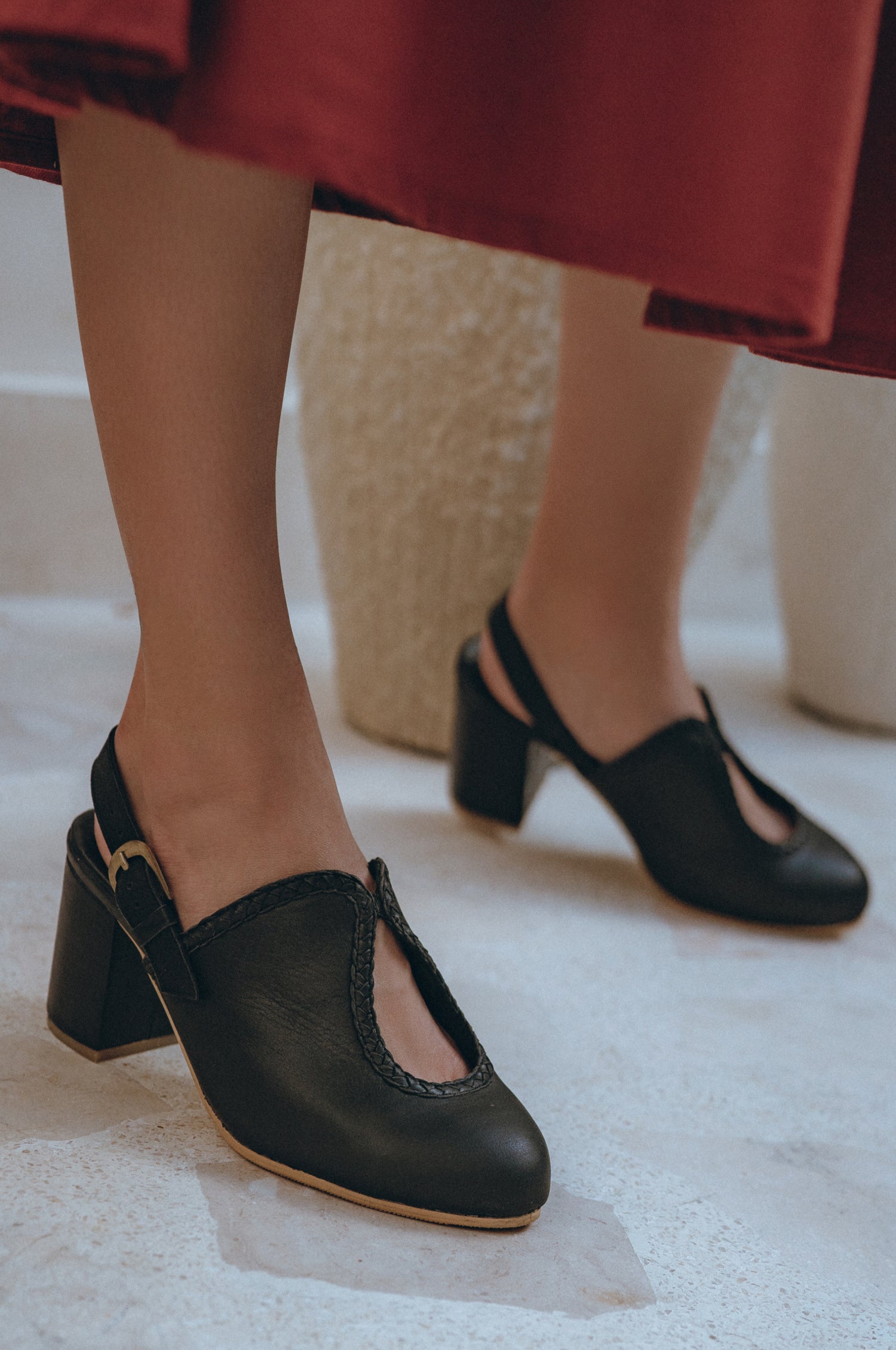 Lola Leather Mules-0