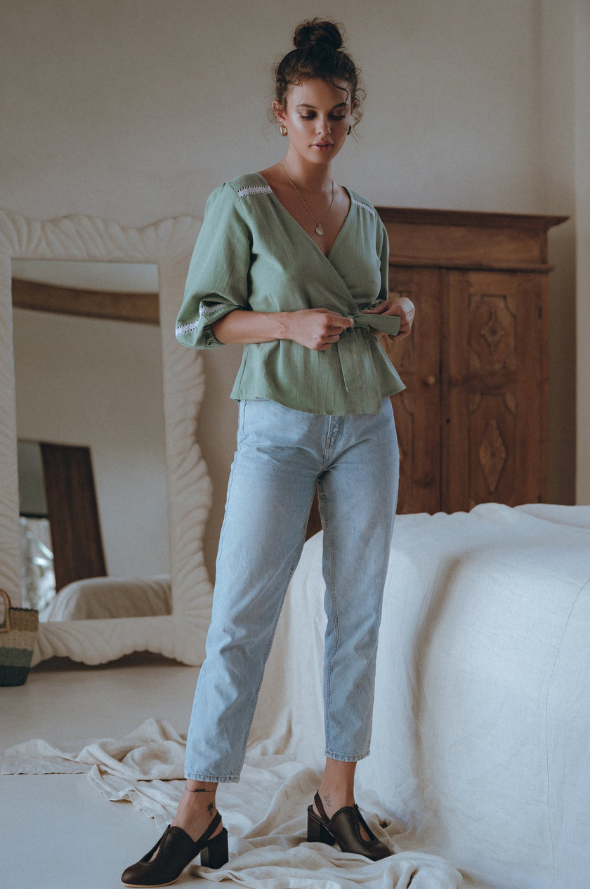 Lola Leather Mules-3