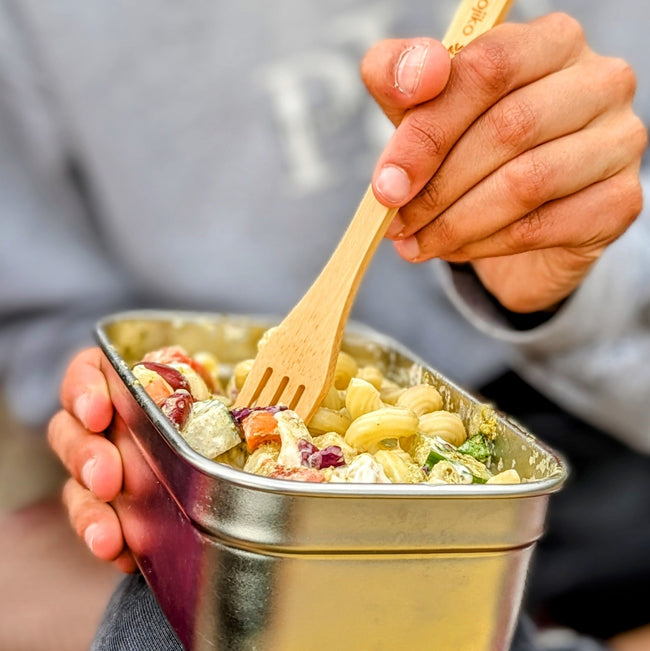 Reusable Bamboo Cutlery Set | Eco-Friendly Travel Utensils