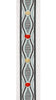 Wavy Pattern Cotton Canvas Trim | 2.5 Inch / 6.35cm Detailed Border Tape | By The Metre