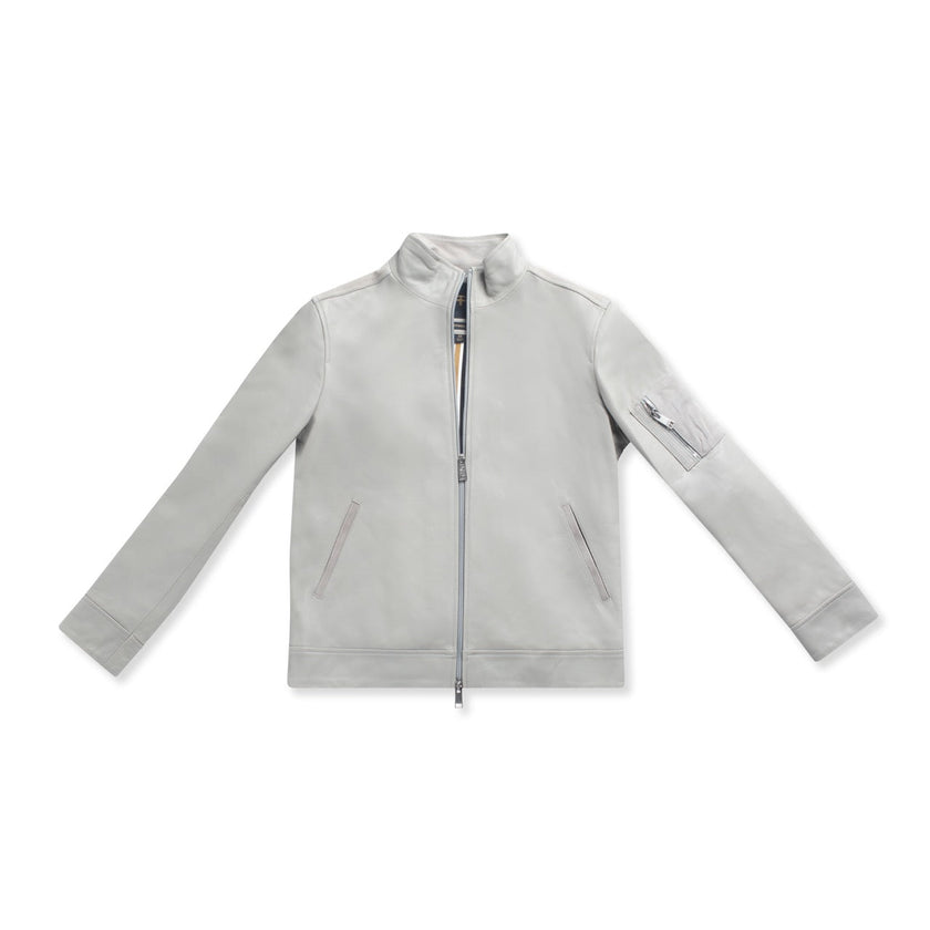 Leather Military Operation Jacket-0