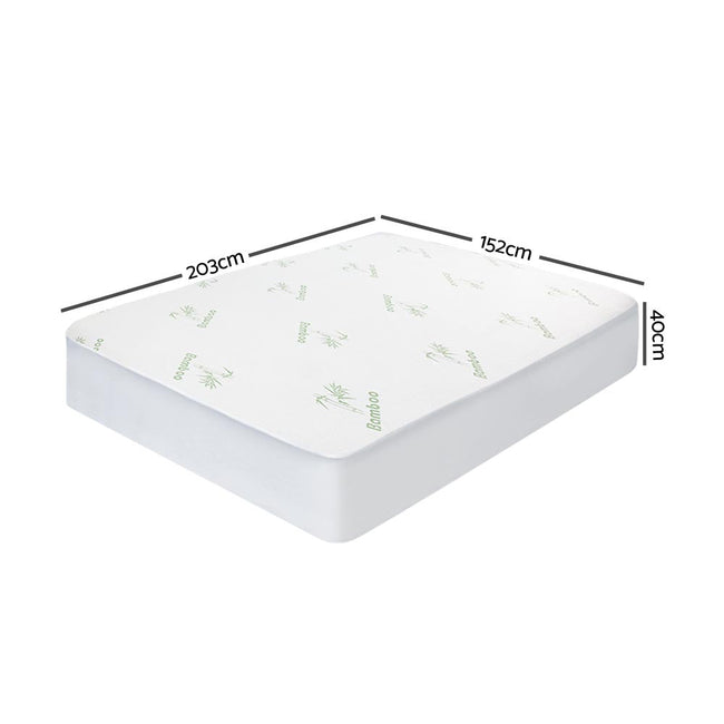 NNEDSZ Bedding Giselle Bedding Bamboo Mattress Protector Queen