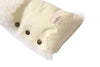 Waterproof Natural Sheepskin Stroller Hand Muffs - White-1