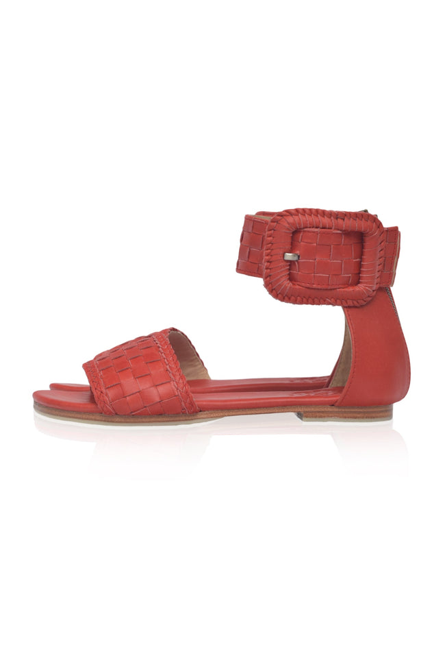 Madagascar Woven Leather Sandals-8