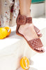 Madagascar Woven Leather Sandals-0
