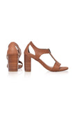 Makoa Block Heel Leather Sandals-4