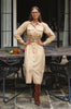 Marcelle Belted Linen Shirt Dress-0