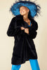 Midnight Blue Bamboo Midi Coat