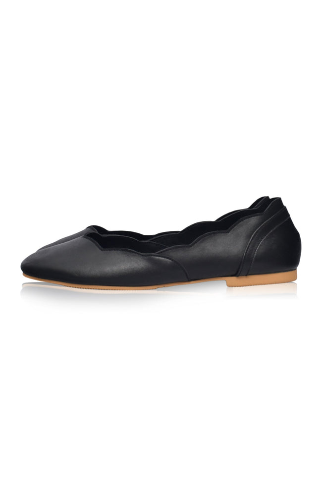 Milan Leather Ballet Flats-1