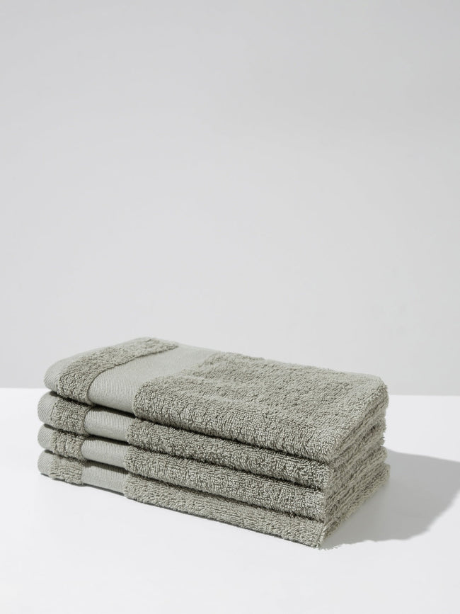 Cotton towel set – (4 pcs, 30 x 50 cm)-1