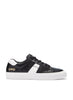 Leather Low-Top Sneaker (Black)-0