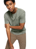 Linen-Blend Pocket Tee (Chalkboard Green)-4