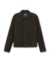 Suede Trucker Jacket (Black)-0