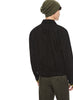 Suede Trucker Jacket (Black)-2